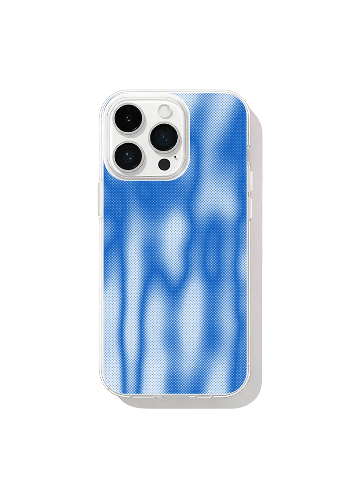 Sueño Pixelado en Azul